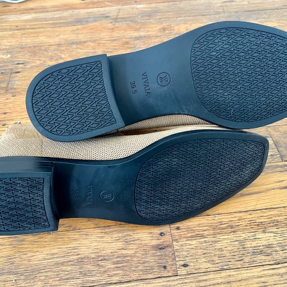 Vivaia Knit Chelsea Boots – Tan, Square Toe, Never Worn - Size 9 - Picture 3 of 4